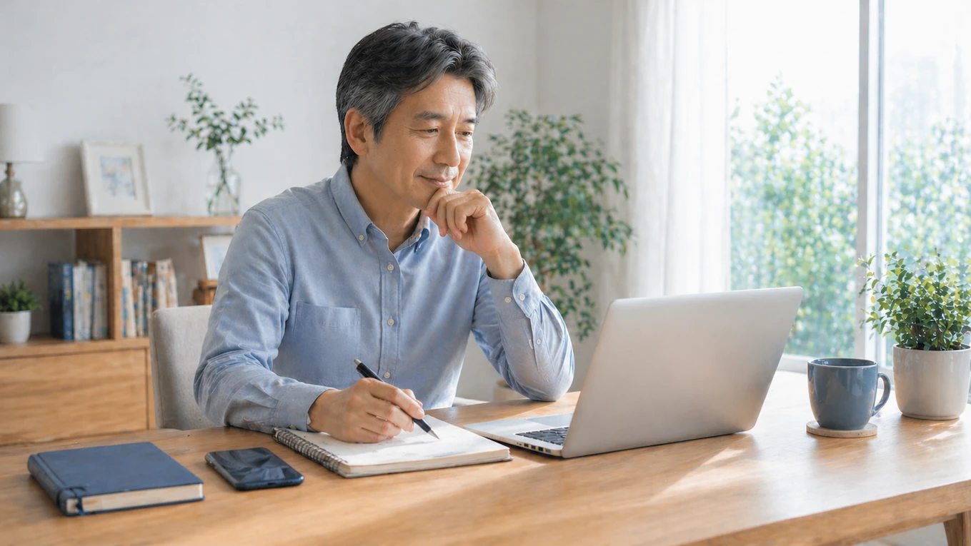 仕事を続けながらできる、50代からの長期分散積立投資